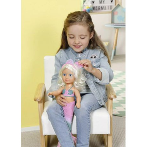 عروسک دخترانه پری ‌دریایی 46 سانتی بیبی بورن Baby Born _اسباب بازی عروسک دخترانه